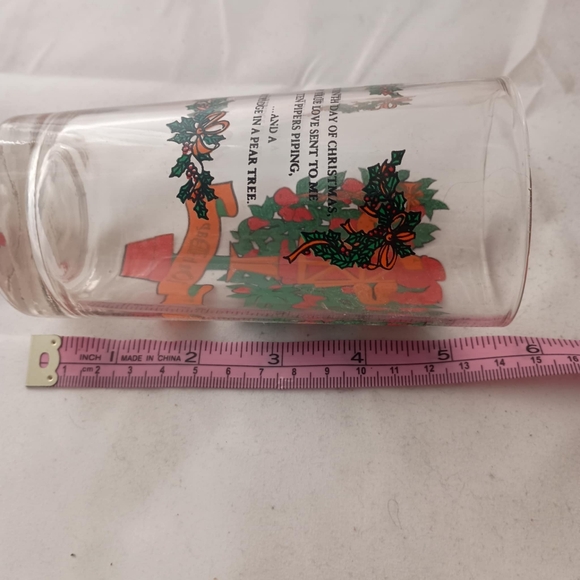 Indiana Glass 10th Day of Christmas Drinking Glass - Picture 3 of 4